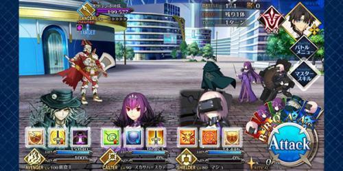 FGO日服奥林匹斯关卡战斗画面1