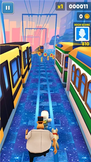 地铁跑酷ezrfex定制版游戏画面展示