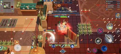 漫游者永恒世界战斗界面