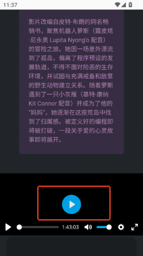 磁力熊播放界面