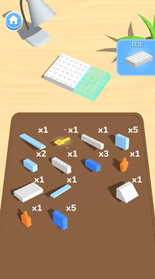 游戏拼装提示界面