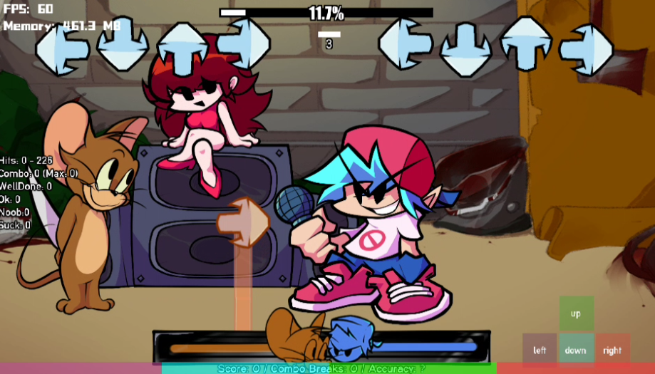 游戏进行中的对决画面 游戏进行中的对决画面