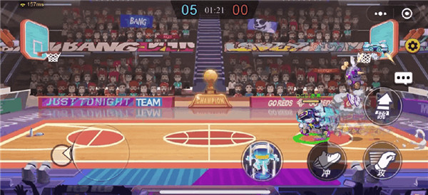 灌篮军团角色养成界面