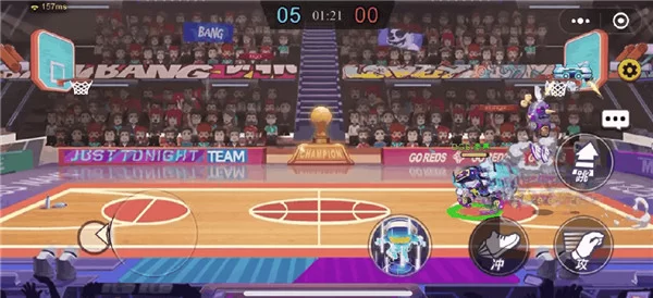 灌篮军团角色养成界面