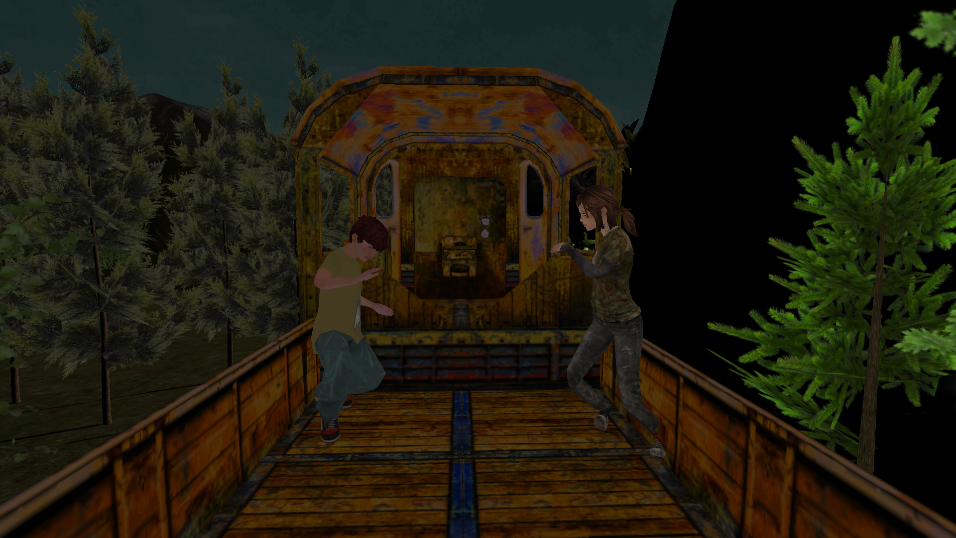 游戏开场剧情画面