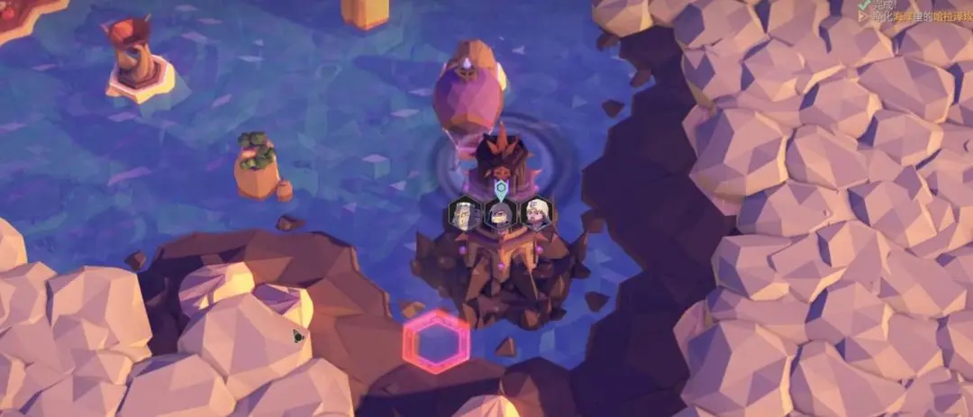 游戏地图探索界面