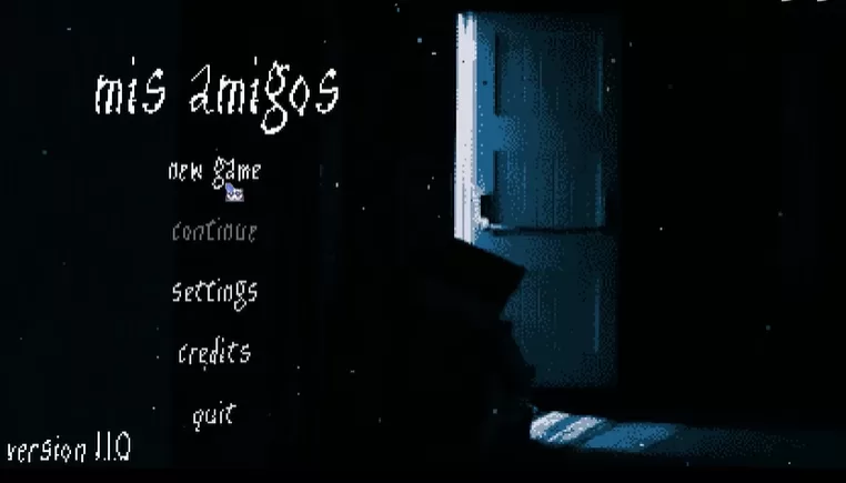 游戏开始界面截图