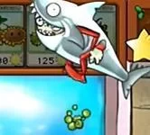 鲨鱼僵尸跳出水面