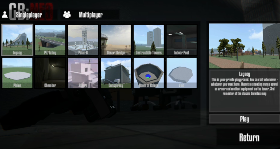 世界地图选择界面