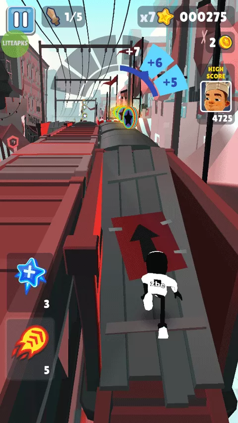 地铁跑酷zbc暗红幻想节版截图