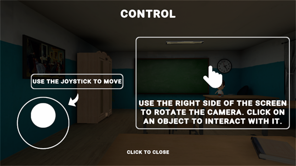 游戏初期引导：角色正在查看某个线索