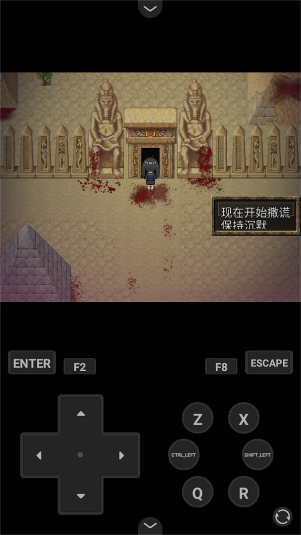 游戏选项界面截图