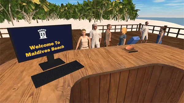 海滩酒店模拟器破解版截图