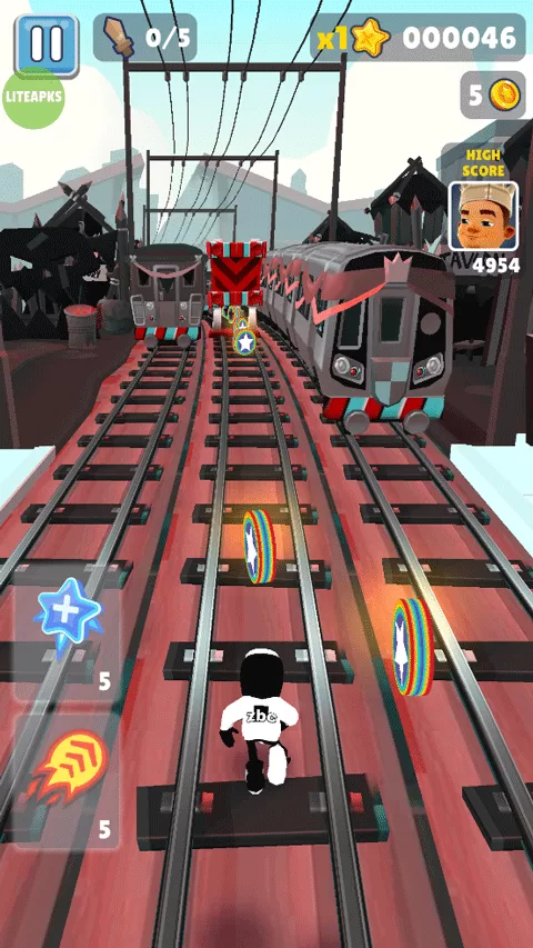 地铁跑酷zbc暗红幻想节版截图