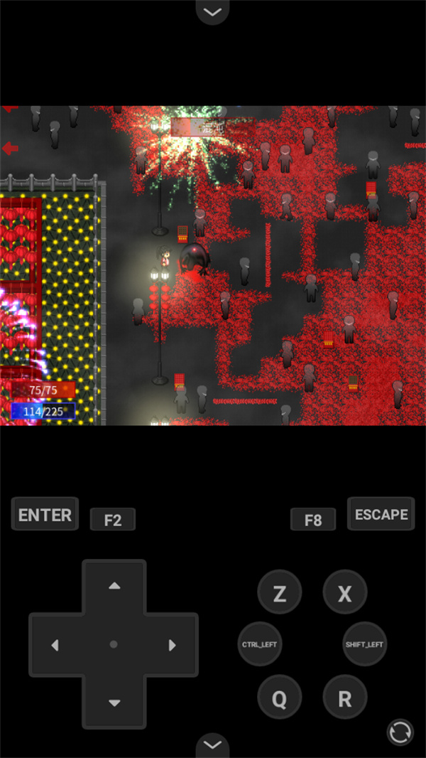 游戏战斗界面截图