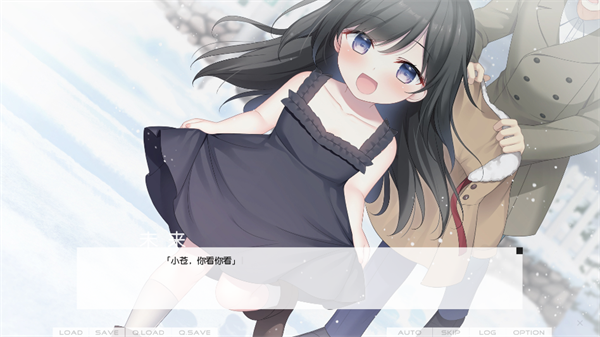 游戏玩法截图：剧情对话与选项