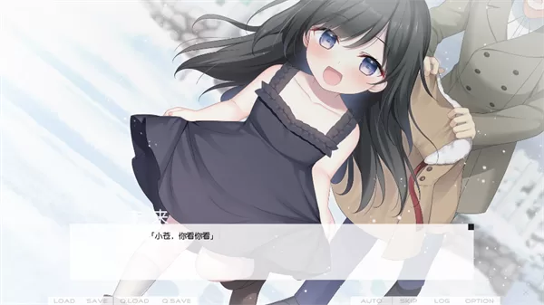 游戏玩法截图：剧情对话与选项