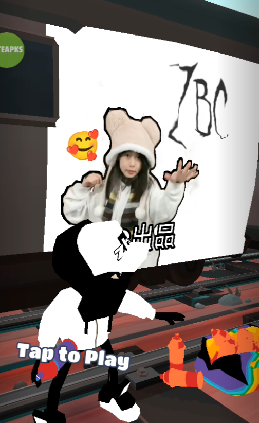 游戏主跑酷界面展示