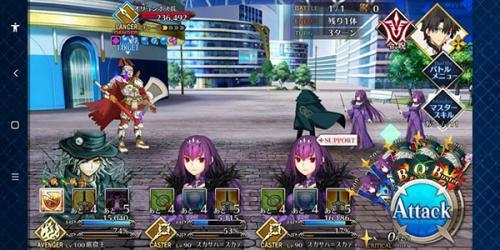 FGO日服奥林匹斯关卡战斗画面2