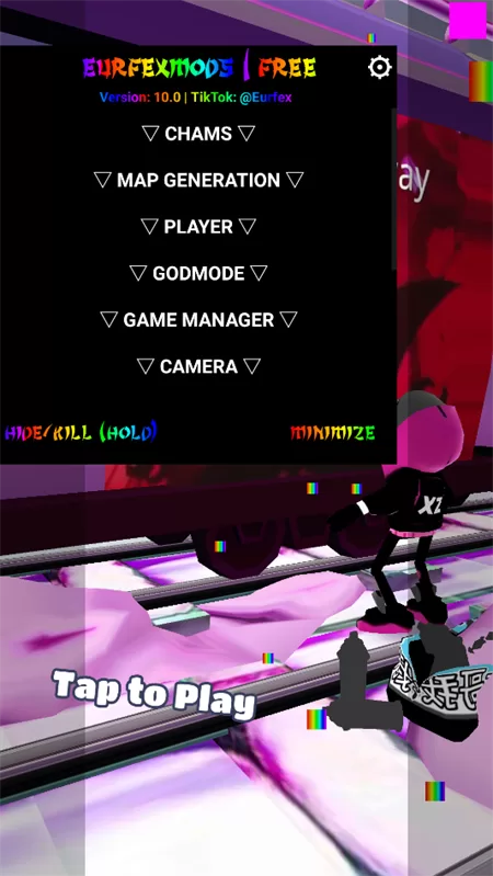 内置修改菜单调用界面