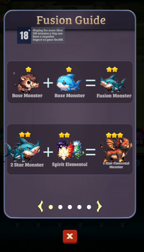 游戏内合成表示例截图