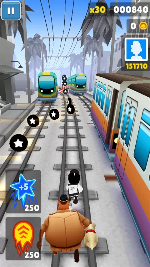地铁跑酷致敬科比牢大版本截图