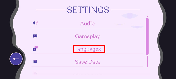 游戏大厅设置入口