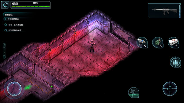 游戏关卡内战斗指引界面