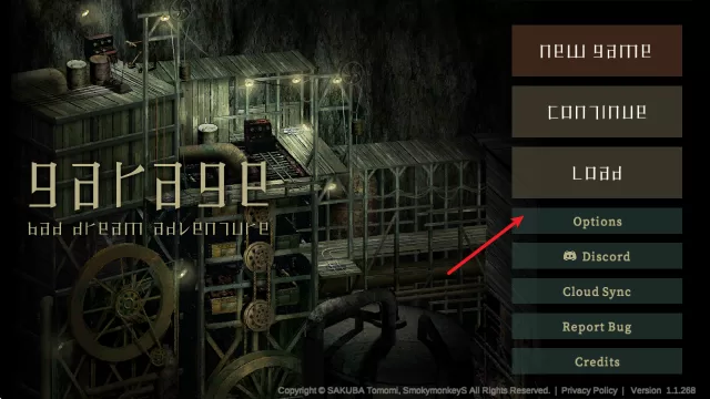 车库噩梦之旅手游中文设置第一步