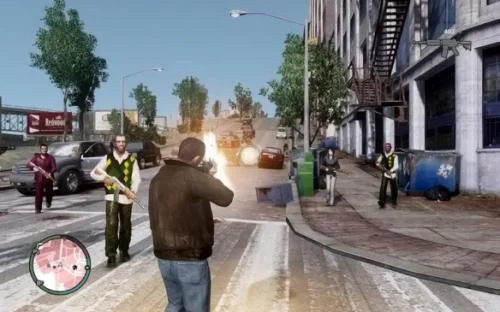 GTA4游戏实机画面