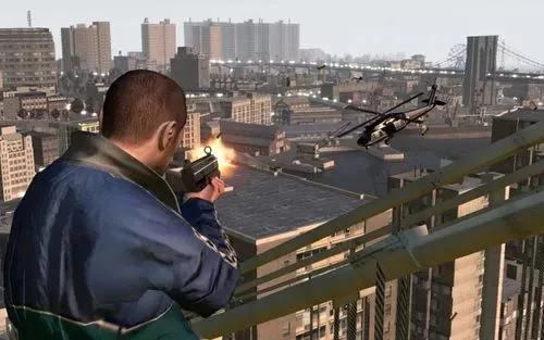 GTA4自由城之章动作场面