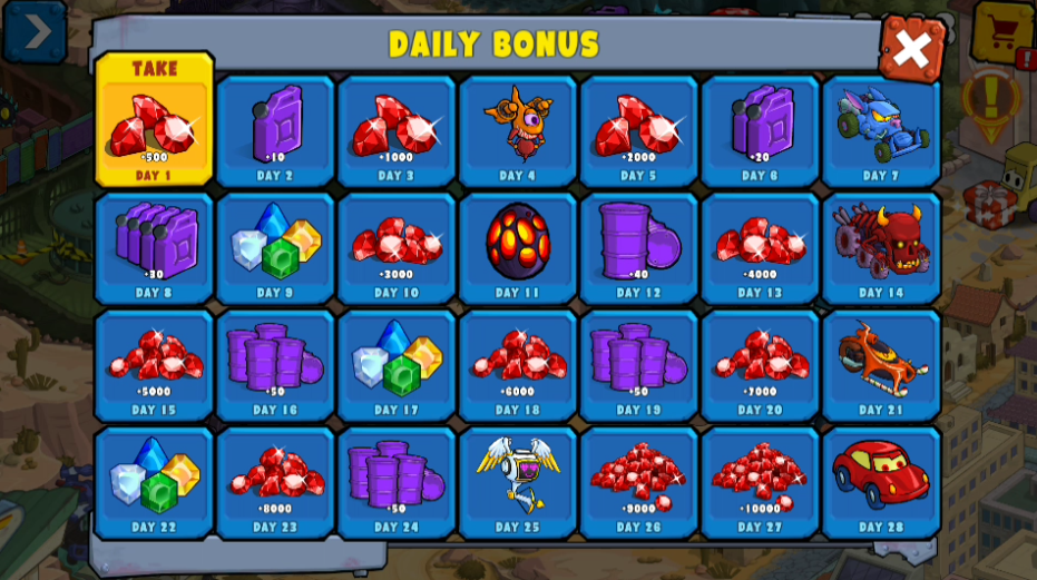 游戏主界面展示，一辆改装炫酷的赛车正在赛道上飞驰