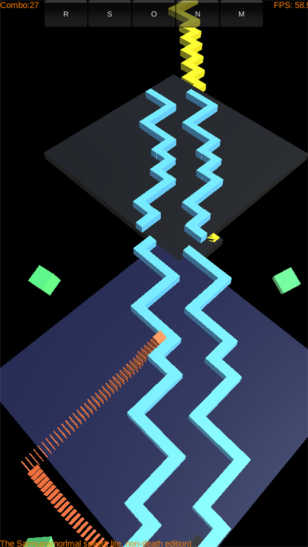 跳舞的线轮回版路径转向瞬间