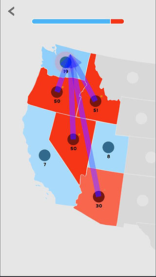 高级兵力调度示意图