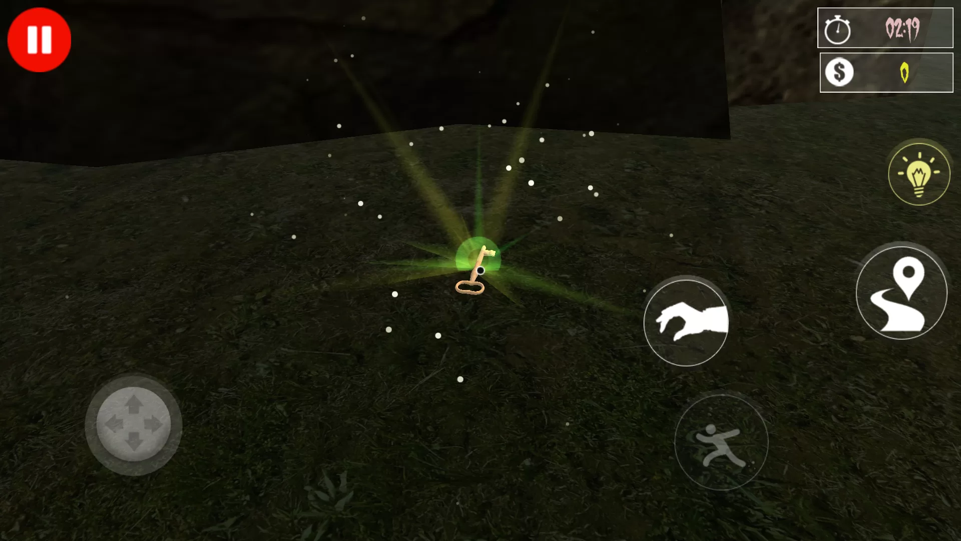 找到关键钥匙道具