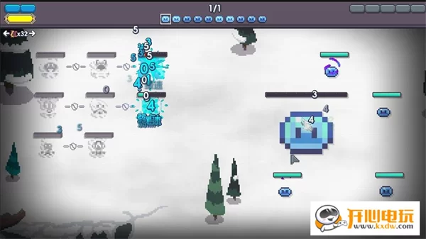 游戏战斗阵容界面