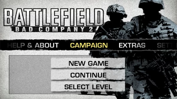 战地叛逆连队2破解版游戏主界面截图