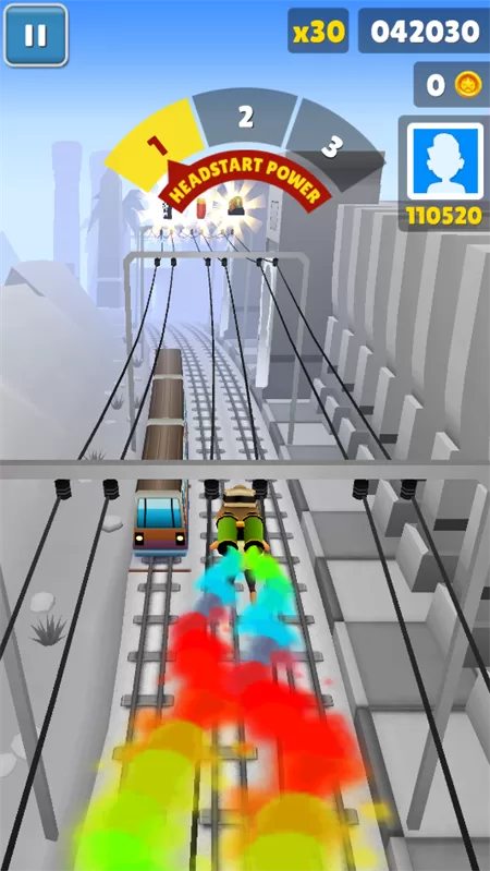 地铁跑酷致敬科比牢大版本道具系统画面