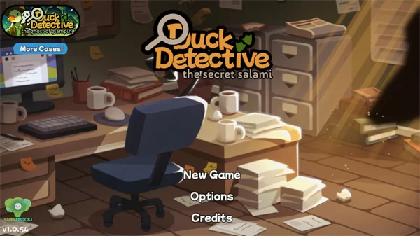 游戏主界面截图，显示NEW GAME按钮