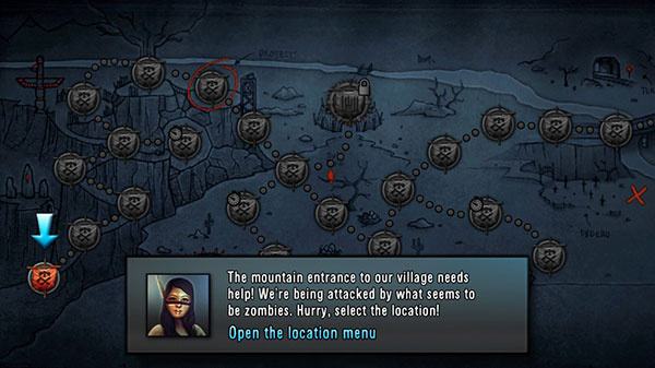 游戏关卡选择界面