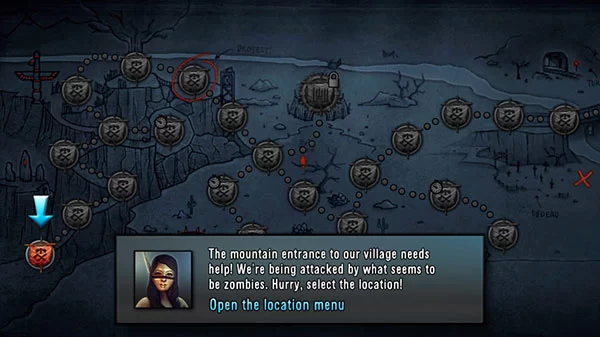 游戏关卡选择界面