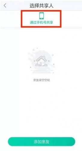 步骤四：选择手机号共享方式