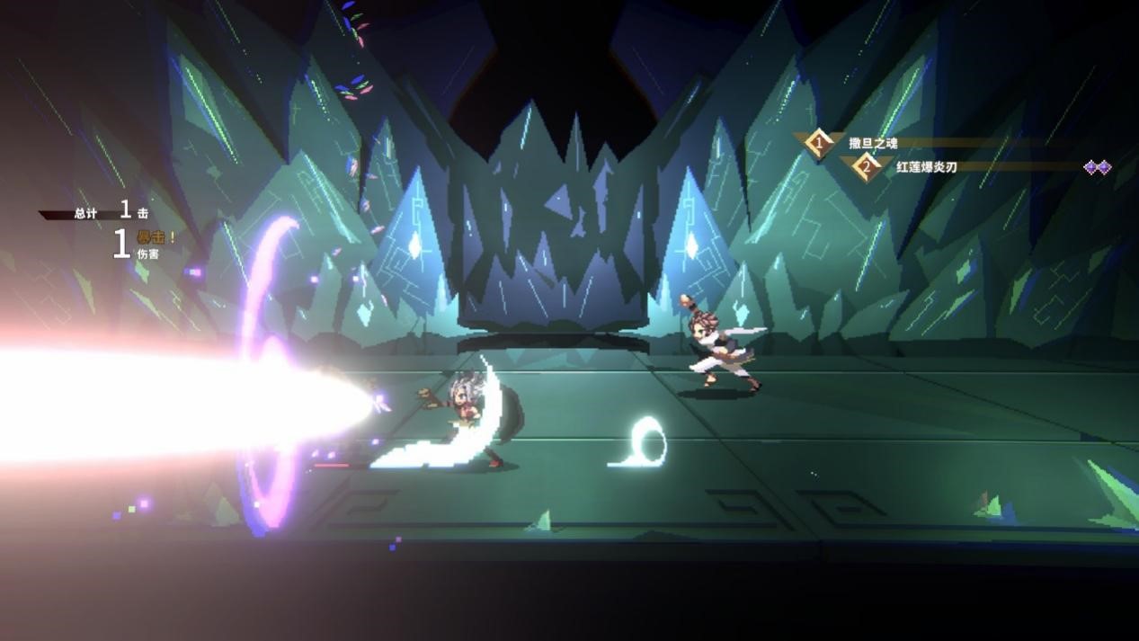 展示纳兹施展“红莲爆炎刃”终极招式的华丽战斗画面