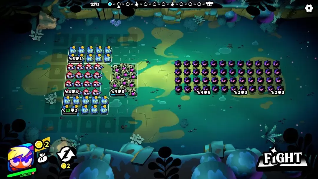 斗阵骑士阵容搭配截图