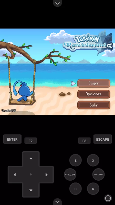 游戏主菜单选项