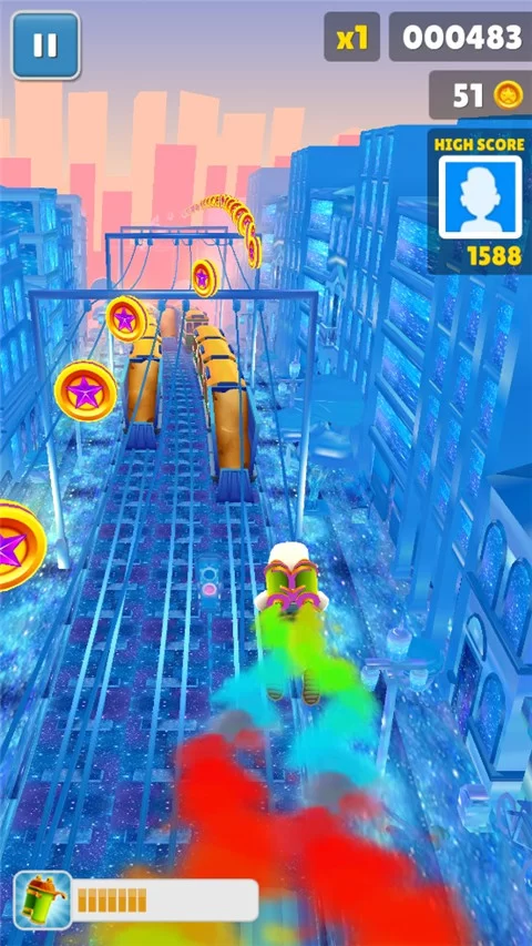 地铁跑酷ezrfex定制版截图