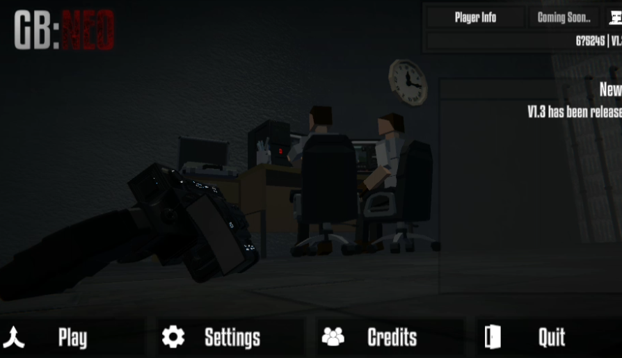 游戏模式选择界面