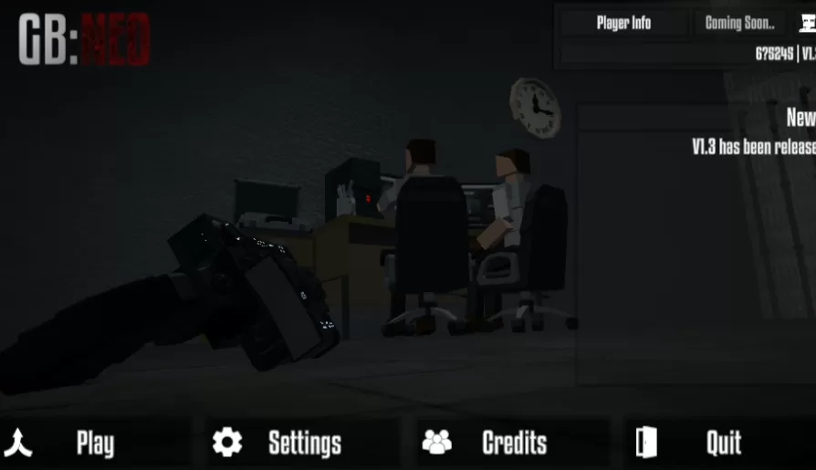 游戏模式选择界面