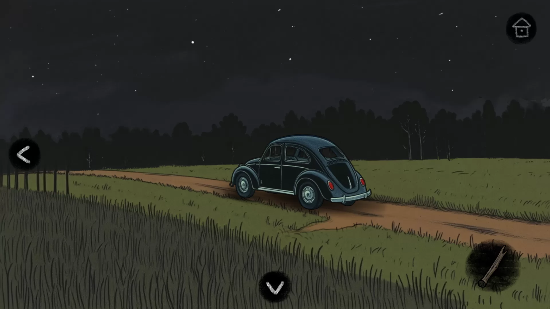 游戏场景切换箭头提示