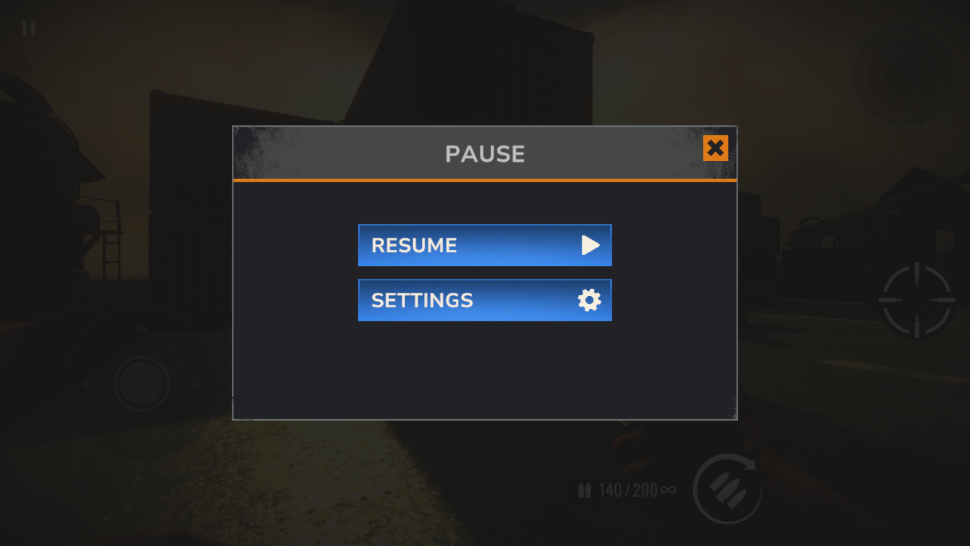 游戏设置界面，选择语言选项